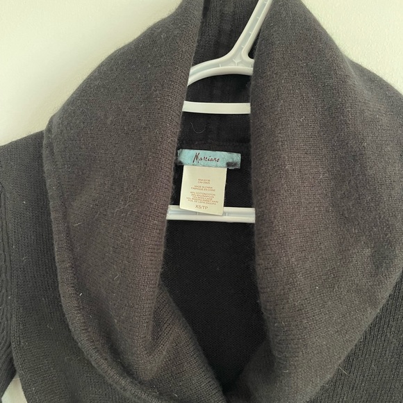 Marciano long sleeve mini black dress size XS - Picture 2 of 2